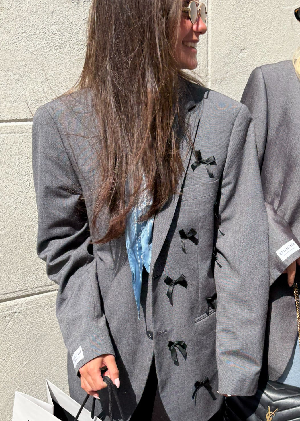 bow blazer